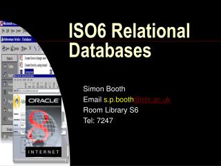 ISO6 Relational Databases