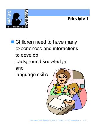 Principle 1