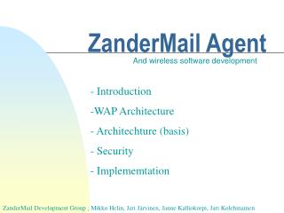 ZanderMail Agent