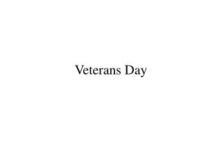 Veterans Day