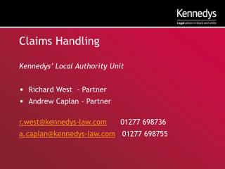 Claims Handling