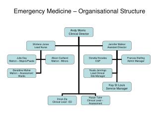 Emergency Medicine – Organisational Structure