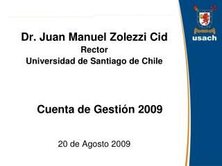 Cuenta de Gestión 2009