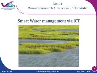 Smart Water management via ICT