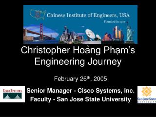 Christopher Hoang Pham’s Engineering Journey