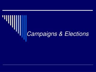 Campaigns &amp; Elections