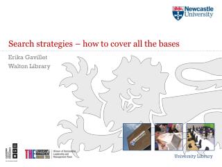 Search strategies – how to cover all the bases