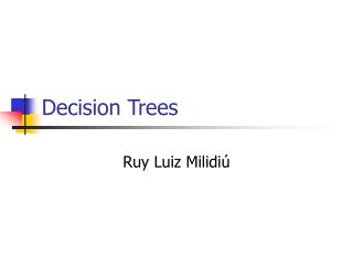 Decision Trees