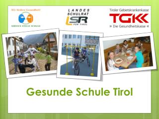 Gesunde Schule Tirol