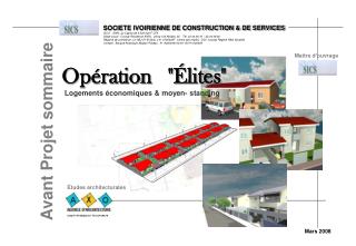 Logements économiques &amp; moyen- standing