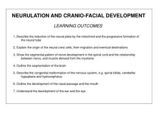 LEARNING OUTCOMES