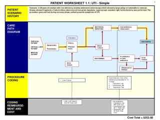 PATIENT WORKSHEET 1.1: UTI - Simple