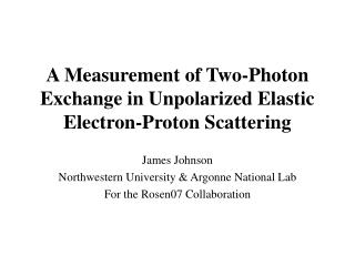 A Measurement of Two-Photon Exchange in Unpolarized Elastic Electron-Proton Scattering