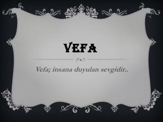 VEFA