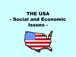 THE USA - Social and Economic Issues -