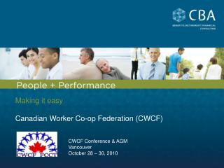 Making it easy Canadian Worker Co-op Federation (CWCF)