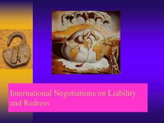 International Negotiations on Liability and Redress