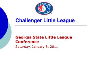 Challenger Little League