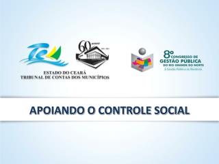 APOIANDO O CONTROLE SOCIAL