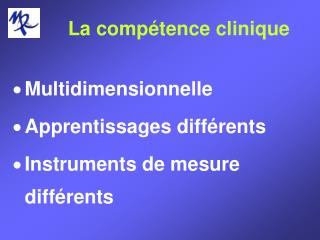 La compétence clinique
