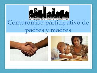 Compromiso participativo de padres y madres