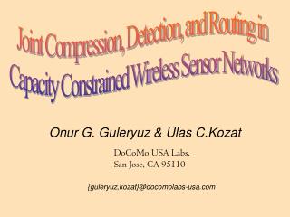 Onur G. Guleryuz &amp; Ulas C.Kozat