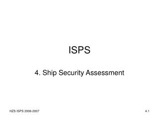 ISPS