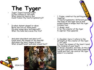 The Tyger