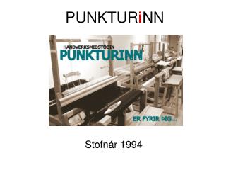 PUNKTUR i NN