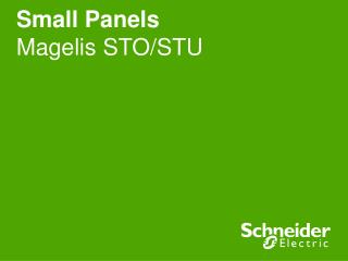 Small Panels Magelis STO/STU