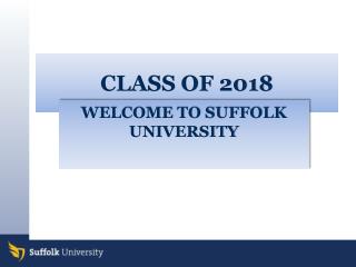CLASS OF 2018