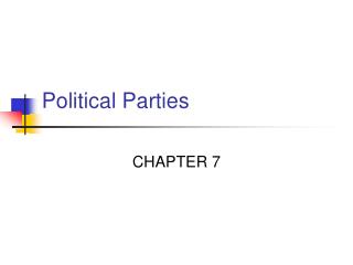 Political Parties