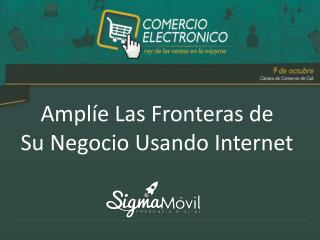 Amplíe Las Fronteras de Su Negocio Usando Internet