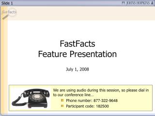 FastFacts Feature Presentation