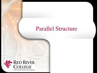Parallel Structure