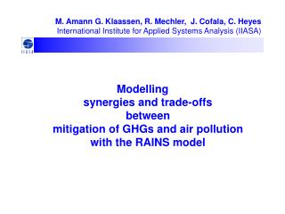 Linkages between air pollution and climate