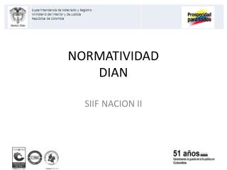 NORMATIVIDAD DIAN