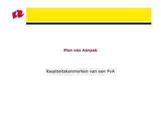 Plan van Aanpak