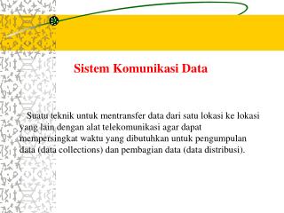 Sistem Komunikasi Data