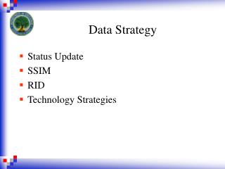 Data Strategy