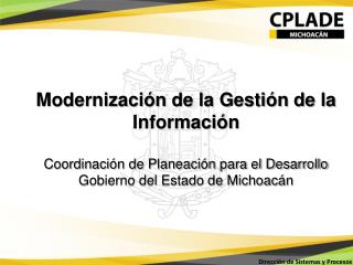 Dirección de Sistemas y Procesos