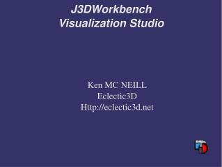 J3DWorkbench Visualization Studio