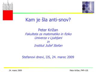DELCI in SILE, urejeni po NADSTROPJIH