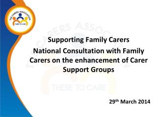 Supporting Family Carers