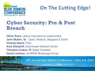 Cyber Security: Pre &amp; Post Breach