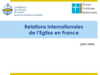 Relations internationales de l’Eglise en France