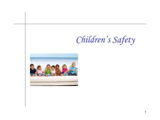 Children’s Safety
