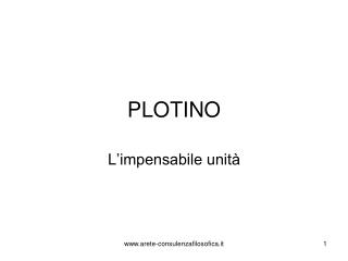 PLOTINO