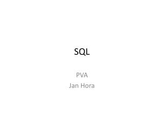 SQL