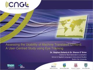 Assessing the Usability of Machine Translated Content: A User-Centred Study using Eye Tracking